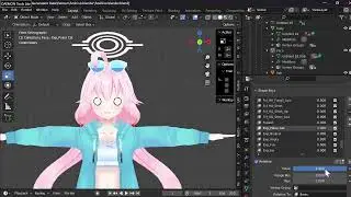 Blender 3D (VRChat/VRM/MMD) Anime Tutorial - Shapekey
