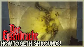 How To Get High Rounds On Der Eisendrachen!?! (DLC 1 New Zombies Map) #YouTubersOfTheMonth @ZIOVO_