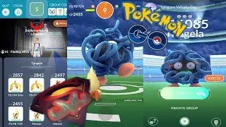 Pokemon go - Tangela solo (Vine whip/Grass Knot)