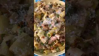 Lemony Mortadella Pasta Salad! #freddsters #letsmakeit #pasta #salad #pastasalad #cooking #recipe