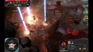 Let's Play Warhammer: Dawn of War 2 - Retribution Last Stand - Orbital Bombardment