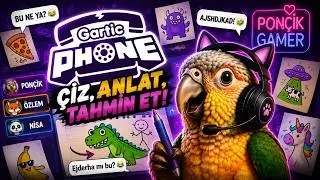2 DİŞİ VARLIK İLE  GARTIC PHONE! - Yeni Ekip