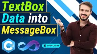 Show TextBox Data Into CSharp Visual Studio MessageBox - Fast & Simple