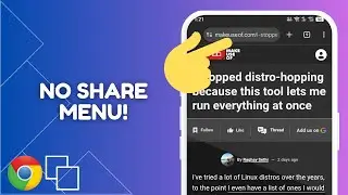 How to Copy a Website Link in Chrome on Android (Fast Method)