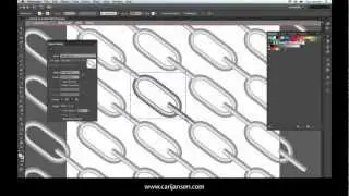 Illustrator CS6: Gradient Stroke and Pattern trick