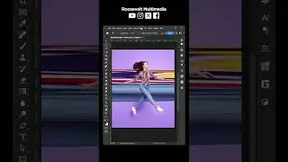 Circular Pixel Stretch Effect in Photoshop 