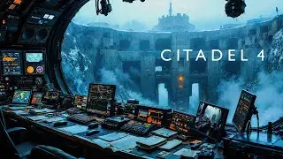 CITADEL 4 Mountain Outpost | Relaxing Sci-Fi Ambience for Focus & Sleep 4K