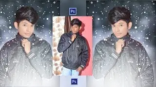 How to Creat WINTER / SNOW Effect manipulation photo editing in photoshop cc | | BNK EDITZ