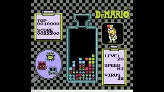 Dr. Mario - Level 20, High Speed Clear (NES)