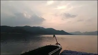 Massanjor Dam sunset view #sunset #sun #beautiful #reels #shorts #youtubeshorts