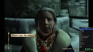 speedrunning oblivion w/ some friends