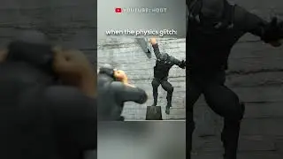 When the physics in a game glitch out