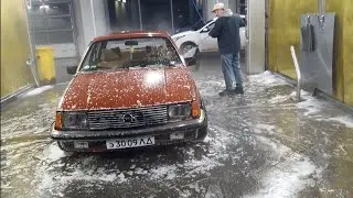 Opel Rekord E1 Первая мойка за 3года для глухих (DEAF)