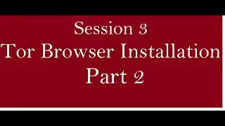 Tor Browser Installation in Kali linux  Part 2 | Tor Browser Installation Tutorial in Kali Linux