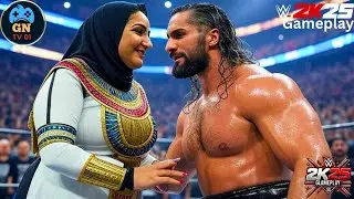 Indian Pooja sing vs. Seth Rollins The Best Intergender Match in WWE History | WWE October 12, 2024
