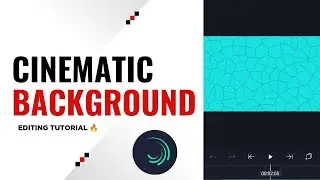 Voronoi Background Animation in Alight Motion – Smooth Abstract Effect (2025)