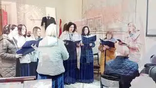 Тематическая встреча любительского объединения "Лад" для пожилых людей  центра культуры г. Щучина