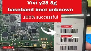 Vivo y28 5g | vivo T2x | baseband emi unknown problem | y28 5g no service 100 % solve