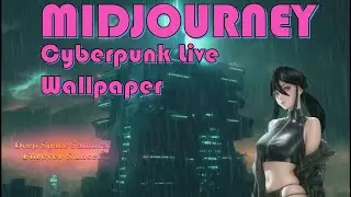 MIDJOURNEY x CYBERPUNK - AIMV Live Wallpaper 