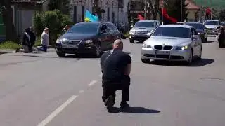 Funeral of a Ukrainian soldier/Russia-Ukraine War
