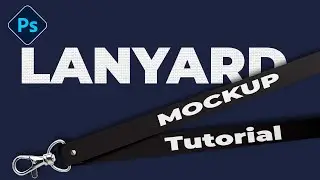 Mockup Lanyard Photoshop