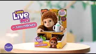 Little Live Pets. My Baby Monkey. Anuncio TV