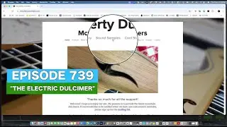 Electric Mountain Dulcimer - Dulcimerica 739