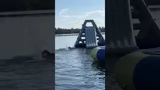 Peak athleticism from start to finish. #CampBarstool presented by @MountainDew #DoTheDew