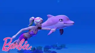 плавание с дельфинами | Отрывки из фильмов Барби | 