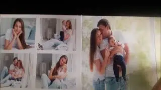 Пример фотокниги из 5 фотосессий