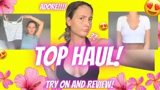 TOPS Try on haul!😍🌶️💕🫶 Pretty little thing try on!😍
