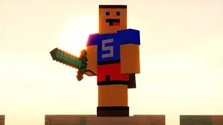 FIGHTING THE GOD OF SKYWARS!! Minecraft Skywars Gameplay