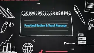 Android Studio Tutorial | Button Click Event & Toast Massage | Android Development 