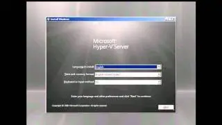 Microsoft Hyper V Server 2008 R2 установка, настройка, использование