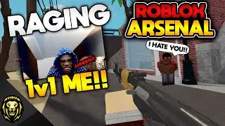 i 1v1 my FRIEND HE RAGED in Arsenal (Roblox)