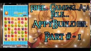 🔥Free Gaming AppyBuilder Aia File Like Candy Crush Game and Earn Lost of 💰..