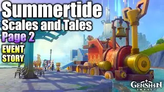 【Chinese Dub / English Sub】Summertide Scales and Tales Page 2 | Event Story | Genshin Impact v4.8