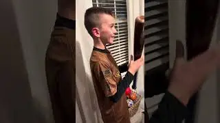 Jaxon opening up his very own Trinity bat! It is so awesome! ￼