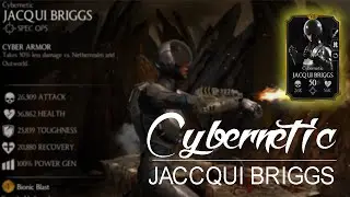 Update 1.7 Cybernetic JACQUI BRIGGS Review Mortal kombat x Android/IOS