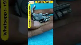 Exclusive Roller Foot For Industrial Sewing Machine #sewing #sewingtools #viralshorts 💥💥