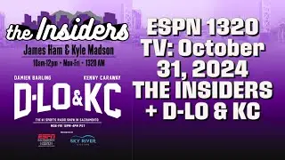 Dodgers Win the World Series, Kings-Hawks Tomorrow - October 31: The Insiders + D-Lo & KC