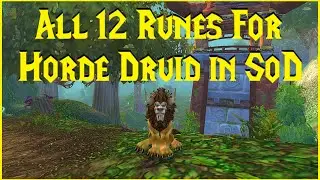 Season of Discovery: All 12 Runes For Horde Druid in SoD