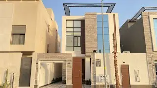 #تغطية_خاصة #فيلا_مودرن ٣١٢م #للبيع بحي حطين شمال مدينة الرياض