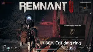Remnant 2 | +30% Crit damage ring | Probability Cord / Ring der Wahrscheinlichkeit