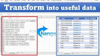 Excel Text to Columns: Convert & Transform Data Like a Pro! (Shortcut Key Included)  