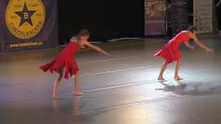 BLACK TIGERS LÉŇA A TÝNKA DOUBLES DANCE SENIOR JAZZ on BASTA 2018