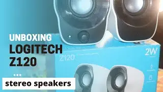 Logitech Z120 Compact Stereo Speakers Unboxing, Price 2022