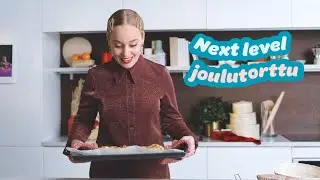 Upea jättimäinen joulutorttu eli lehtitaikinainen joulutähti