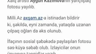 Aygün yataqda çılpaq bir oğlanla görüntüləndi_ tən