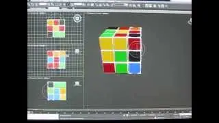 3ds Max: Rubiks Cube